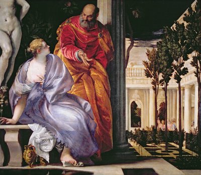 Bathsheba Bathing by Paolo Veronese